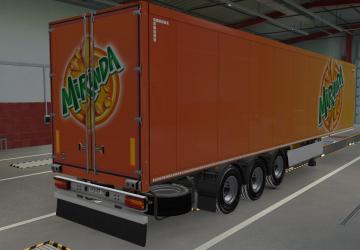 Mirinda Skin for Own Trailer version 1.0 for Euro Truck Simulator 2 (v1.39.x)