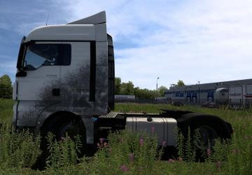 Dirty Skin for MAN TGX E6 2015 version 1.0 for Euro Truck Simulator 2 (v1.54)