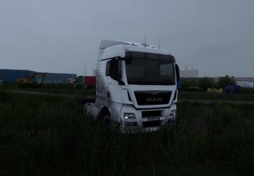 Dirty Skin for MAN TGX E6 2015 version 1.0 for Euro Truck Simulator 2 (v1.54)