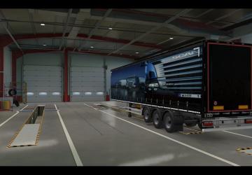 Curtain Side Trailer Skin version 1.0 for Euro Truck Simulator 2 (v1.35.x, - 1.39.x)