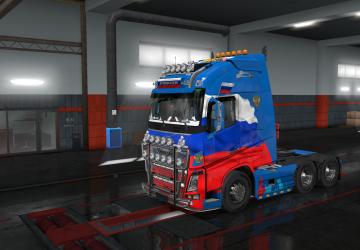 Volvo FH 2012 Skin by Pendragon version 1.0 for Euro Truck Simulator 2 (v1.35.x, - 1.43.x)