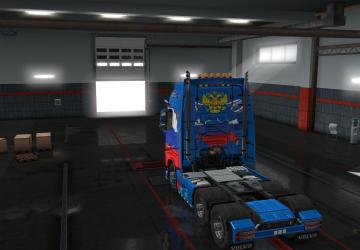 Volvo FH 2012 Skin by Pendragon version 1.0 for Euro Truck Simulator 2 (v1.35.x, - 1.43.x)