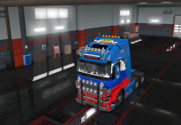 Volvo FH 2012 Skin by Pendragon version 1.0 for Euro Truck Simulator 2 (v1.35.x, - 1.43.x)