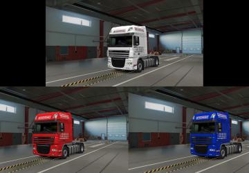Oversized Skin version 1.0 for Euro Truck Simulator 2 (v1.40.x, - 1.43.x)