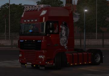 Novak Transport Skin for DAF XF by Vadik version 1.0 for Euro Truck Simulator 2 (v1.35.x, 1.36.x)
