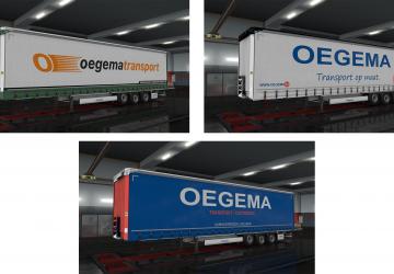 OEGEMATRANSPORT and OEGEMA Skin version 1.0 for Euro Truck Simulator 2 (v1.35.x)