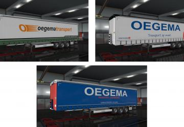 OEGEMATRANSPORT and OEGEMA Skin version 1.0 for Euro Truck Simulator 2 (v1.35.x)