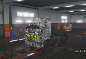OMON Skin for Kamaz-43-63-65 Offroad version 1.1 for Euro Truck Simulator 2 (v1.32.x, - 1.34.x)