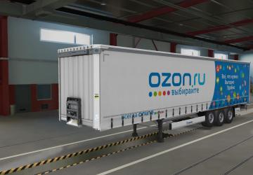 Ozon Skin for Owned Trailers version 1.0 for Euro Truck Simulator 2 (v1.32.x, - 1.41.x)