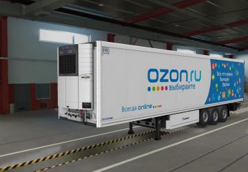 Ozon Skin for Owned Trailers version 1.0 for Euro Truck Simulator 2 (v1.32.x, - 1.41.x)