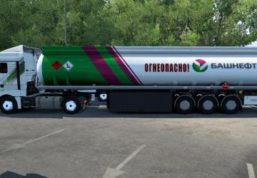 Bashneft Skin Pack version 1.0 for Euro Truck Simulator 2 (v1.43.x)