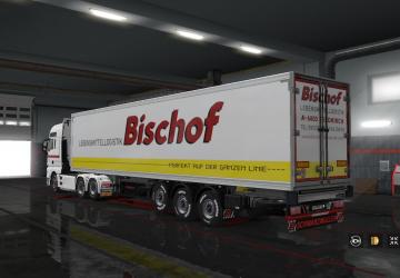 Bischof Skin Pack for Trucks and Trailers v1.0 for Euro Truck Simulator 2 (v1.32.x, - 1.35.x)