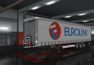Eurolink - Unitransport - Gruber Skin Pack for Scania S&R and Krone Profiliner v1.0 for Euro Truck Simulator 2 (v1.35.x)