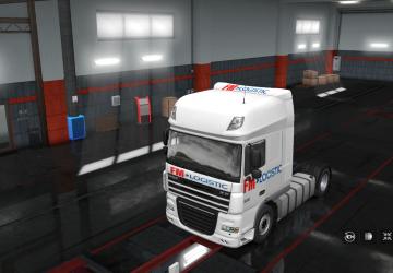 FM LOGISTIC Skin Pack for Trucks and Standard Trailer v1.0 for Euro Truck Simulator 2 (v1.34.x, 1.35.x)