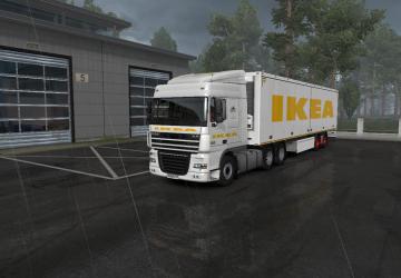 Ikea Skin Pack for Man TGS and Standard Trailers v1.5 for Euro Truck Simulator 2 (v1.35.x)