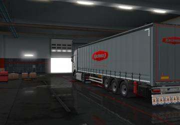 Kaspiko Skin Pack for Scania S 2016 and Trailer v1.1 for Euro Truck Simulator 2 (v1.35.x, - 1.38.x)