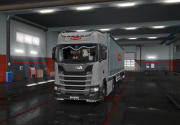 Kaspiko Skin Pack for Scania S 2016 and Trailer v1.1 for Euro Truck Simulator 2 (v1.35.x, - 1.38.x)
