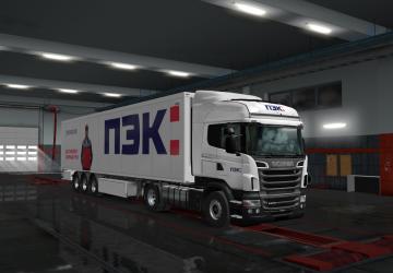 PEC Company Skin Pack version 1.0 for Euro Truck Simulator 2 (v1.34.x, 1.35.x)