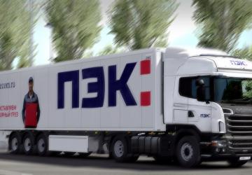 PEC Company Skin Pack version 1.0 for Euro Truck Simulator 2 (v1.34.x, 1.35.x)
