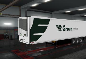 R GROUP Company Skin Pack version 1.0 for Euro Truck Simulator 2 (v1.36.x)