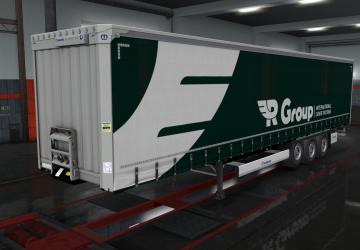 R GROUP Company Skin Pack version 1.0 for Euro Truck Simulator 2 (v1.36.x)