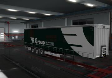 R GROUP Company Skin Pack version 1.0 for Euro Truck Simulator 2 (v1.36.x)