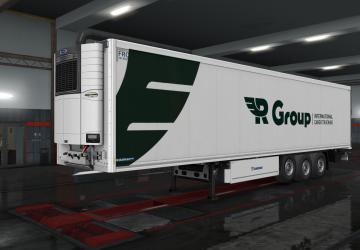 R GROUP Company Skin Pack version 1.0 for Euro Truck Simulator 2 (v1.36.x)