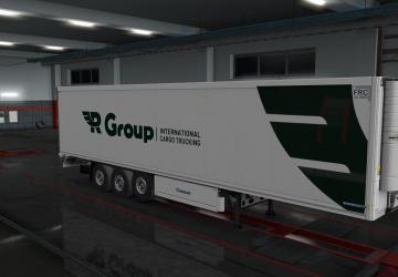 R GROUP Company Skin Pack version 1.0 for Euro Truck Simulator 2 (v1.36.x)