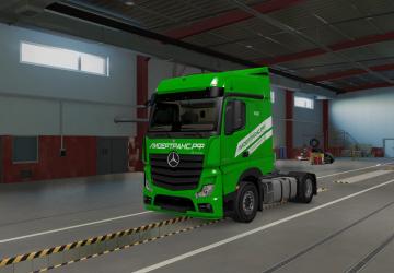 Skin Pack LIDERTRANS.RF version 3.7 for Euro Truck Simulator 2 (v1.43.x)