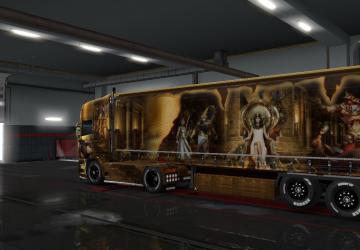 PHARAON Skin Pack for Scania RS by RJL version 5.6 for Euro Truck Simulator 2 (v1.35.x)