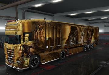 PHARAON Skin Pack for Scania RS by RJL version 5.6 for Euro Truck Simulator 2 (v1.35.x)