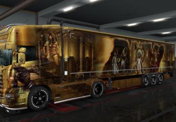 PHARAON Skin Pack for Scania RS by RJL version 5.6 for Euro Truck Simulator 2 (v1.35.x)