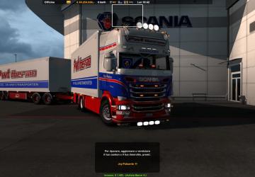 Scania PWT Thermo 4 Series Skin Pack + Tandem Trailer + Lightbox v1.0 for Euro Truck Simulator 2 (v1.32.x, - 1.36.x)
