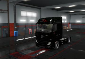 Paul Schockemoehle Logistics Skin for Mercedes Actros 2014 v1.0 for Euro Truck Simulator 2 (v1.35.x)