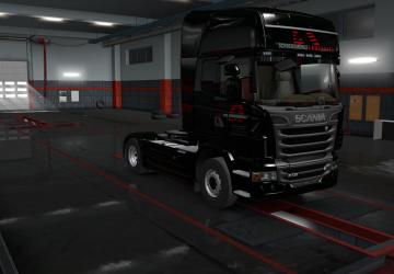 Paul Schockemoehle Logistics Skin for Scania R v1.0 for Euro Truck Simulator 2 (v1.35.x)