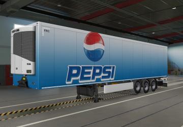 Pepsi Skin for Your Trailer version 1.0 for Euro Truck Simulator 2 (v1.39.x)