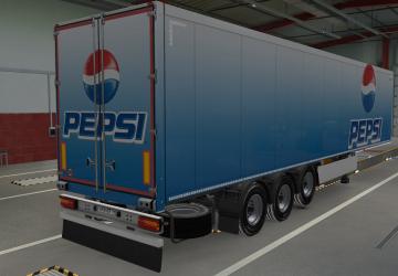 Pepsi Skin for Your Trailer version 1.0 for Euro Truck Simulator 2 (v1.39.x)