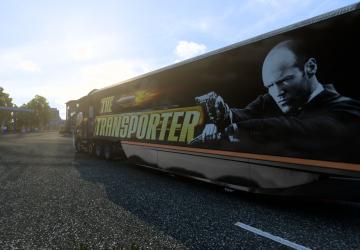 Carrier Skin for Aerodynamic Trailer version 1.0 for Euro Truck Simulator 2 (v1.42.x, 1.43.x)