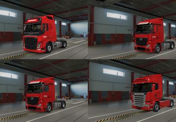 PIOMAR Skin version 1.1 for Euro Truck Simulator 2 (v1.41.x, - 1.43.x)