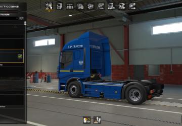 Russian Post Skin for Iveco Stralis Active v1.0 for Euro Truck Simulator 2 (v1.38.x)