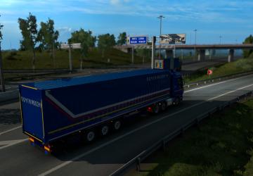 Russian Post Skin for Iveco Stralis Active v1.0 for Euro Truck Simulator 2 (v1.38.x)