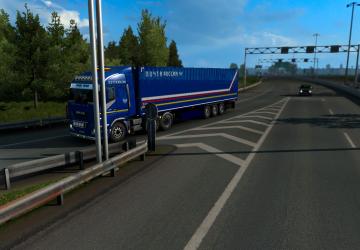 Russian Post Skin for Iveco Stralis Active v1.0 for Euro Truck Simulator 2 (v1.38.x)