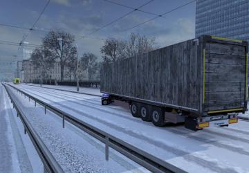 Wood Texture for Krone Dryline version 1.0 for Euro Truck Simulator 2 (v1.35.x, 1.36.x)