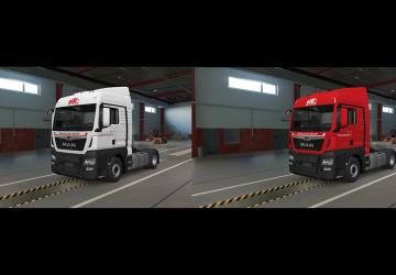 PRIVOLZHYE TRANS Skin version 1.0 for Euro Truck Simulator 2 (v1.36.x, 1.37.x)