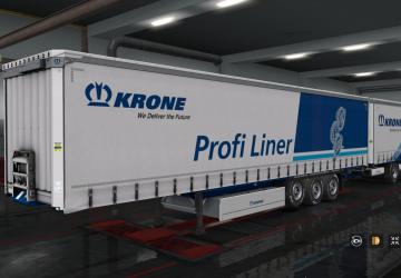 ProfiLiner Old Skin for Your Krone Trailer v1.0 for Euro Truck Simulator 2 (v1.32.x, - 1.36.x)