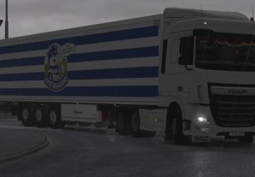 Prostokvashino Skin for Krone Coolliner version 1.0 for Euro Truck Simulator 2 (v1.35.x, 1.36.x)