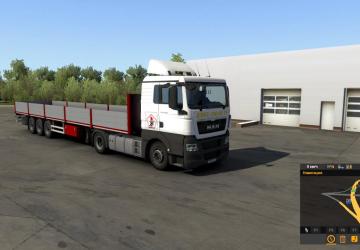 PTK Skin for MAN TGX Reworked version 2.0 for Euro Truck Simulator 2 (v1.33.x, - 1.38.x)