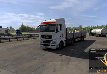 PTK Skin for MAN TGX Reworked version 2.0 for Euro Truck Simulator 2 (v1.33.x, - 1.38.x)