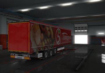 Krone Trailer Five Skin version 2.0 for Euro Truck Simulator 2 (v1.35.x)