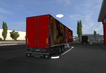 Pyaterochka Skin for Standard Trailer version 1.0 for Euro Truck Simulator 2 (v1.34.x, 1.35.x)